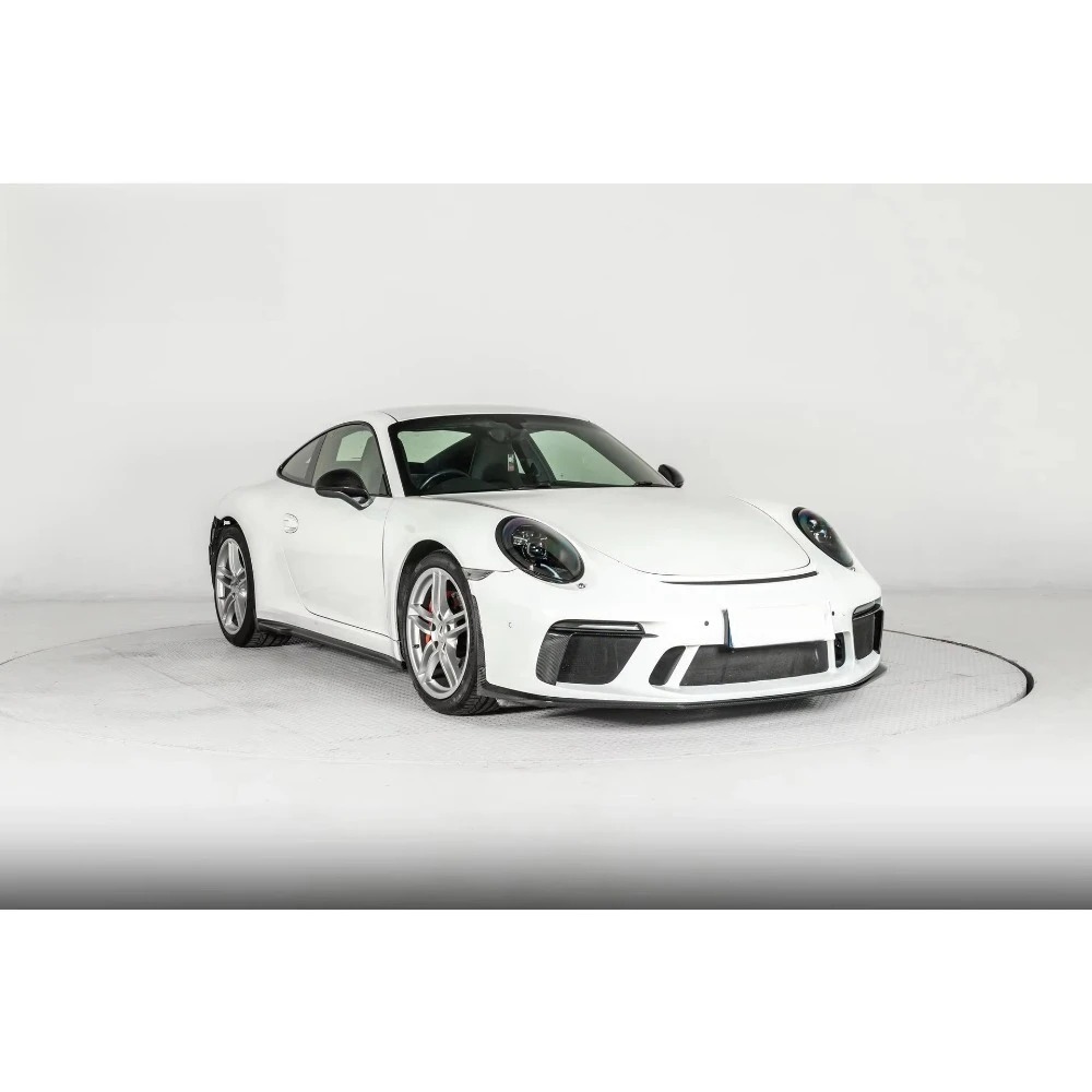 New  17-19 for 991.2 GT3 Front Carbon Fiber Trim Strip Dry Replacement Bodykit Exterior Accessories Car Body Parts